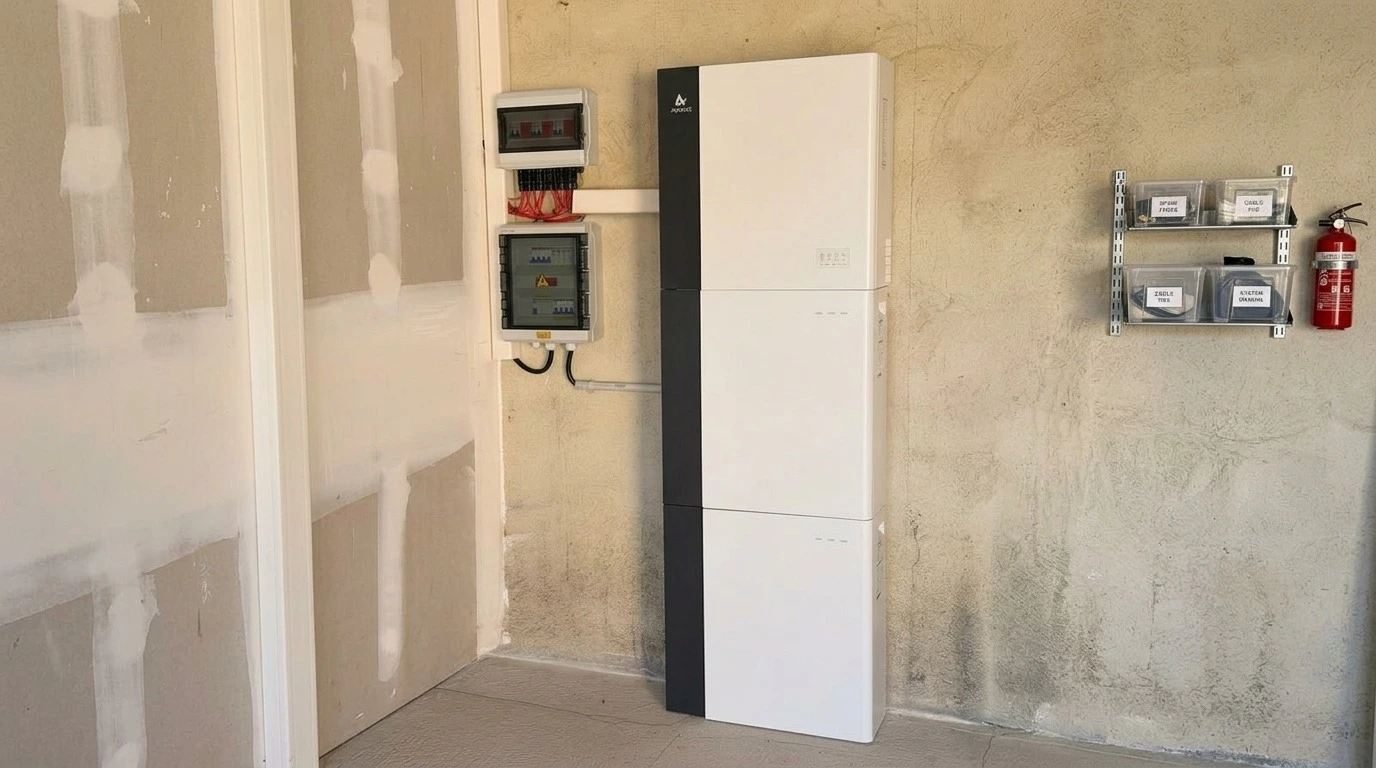 Installation panneaux solaires avec batterie de stockage en PACA