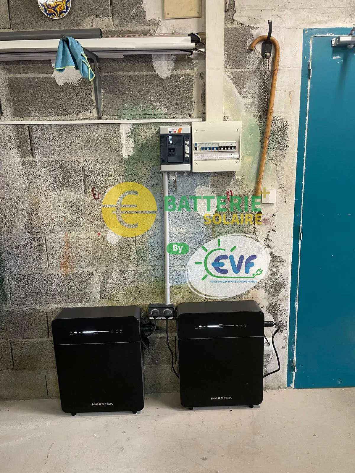 Installation batterie de stockage solaire à Orange